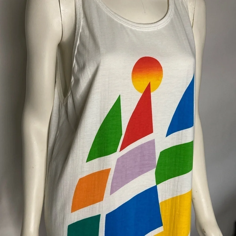 Kanan Banana Puerto Vallarta Mexico Dress Sz M - Picture 3 of 7